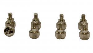 Винт с головкой для компьютера UNC #6-32*5 мм (для HDD 3.5, видеокарты, корпуса) - 8 шт.